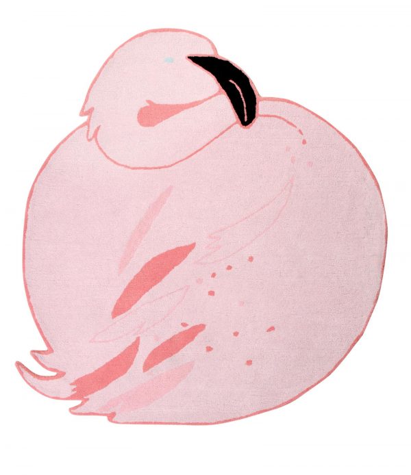 Alfombra Lana Lola the Flamingo-W-FLAMINGO_1
